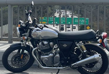 2021 ROYAL ENFIELD INT650 motorcycle for rent near Los Angeles, CA