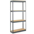 Rivet Shelving with Particle Board