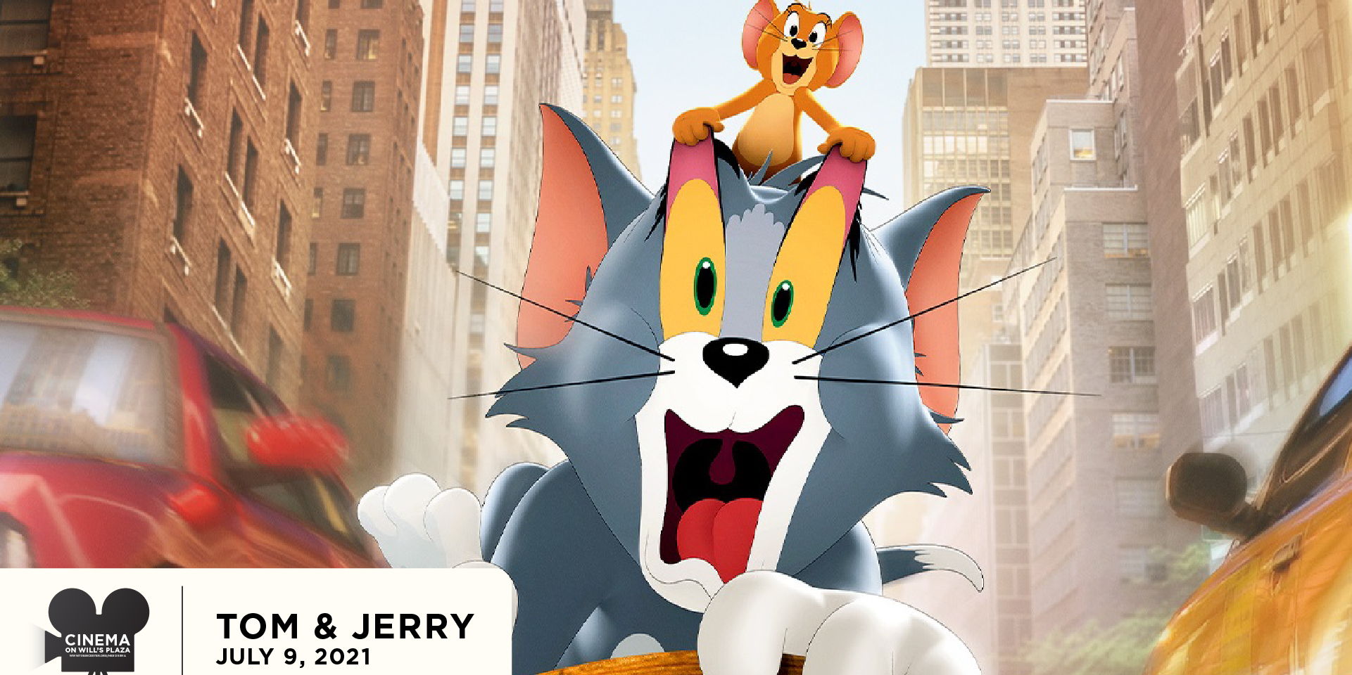 Cinema on Will's Plaza | Tom & Jerry promotional image