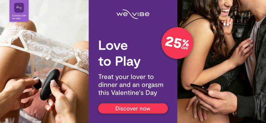 We-Vibe Moxie+ Valentine's Day Sale