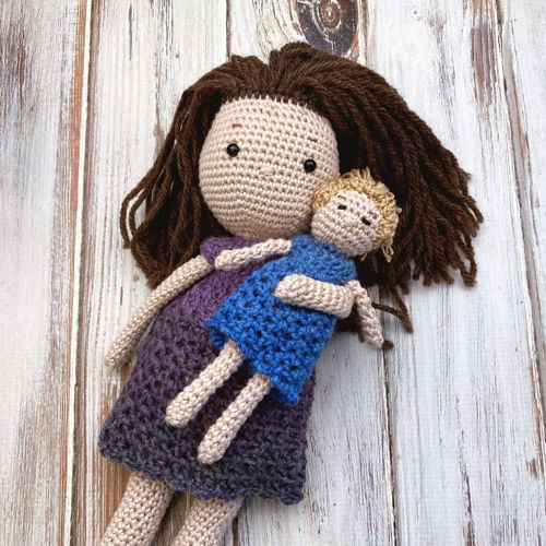 Morgan Crochet Doll with Video Tutorials
