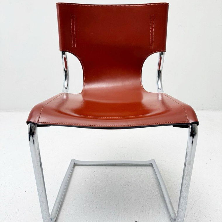 Freischwinger-Stuhl von Carlo Bartoli - Tisettanta