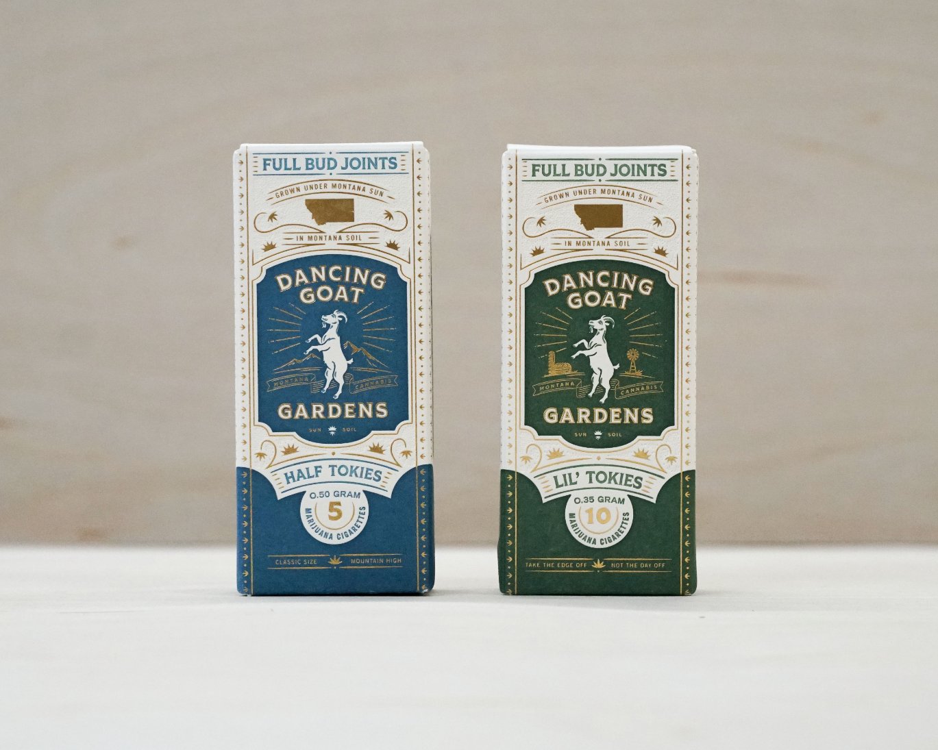 Dancing Goat Gardens Infuses Cannabis with the Rugged Style of Old Cigarette Branding