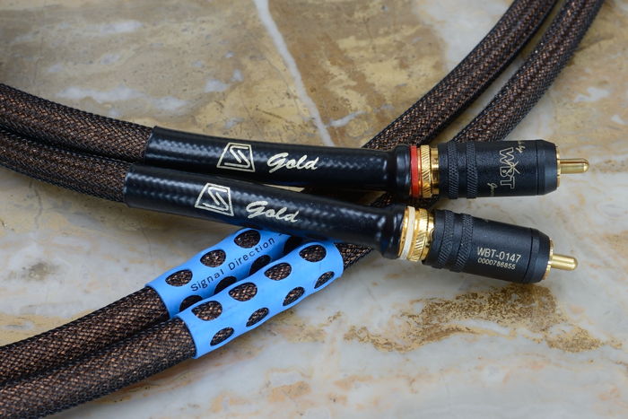 Stealth Audio Cables PGS (Pure Gold Signal) 1 meter RCA...