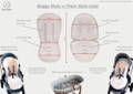 Buggy style pram liner dimensions versus pram style liner dimensions