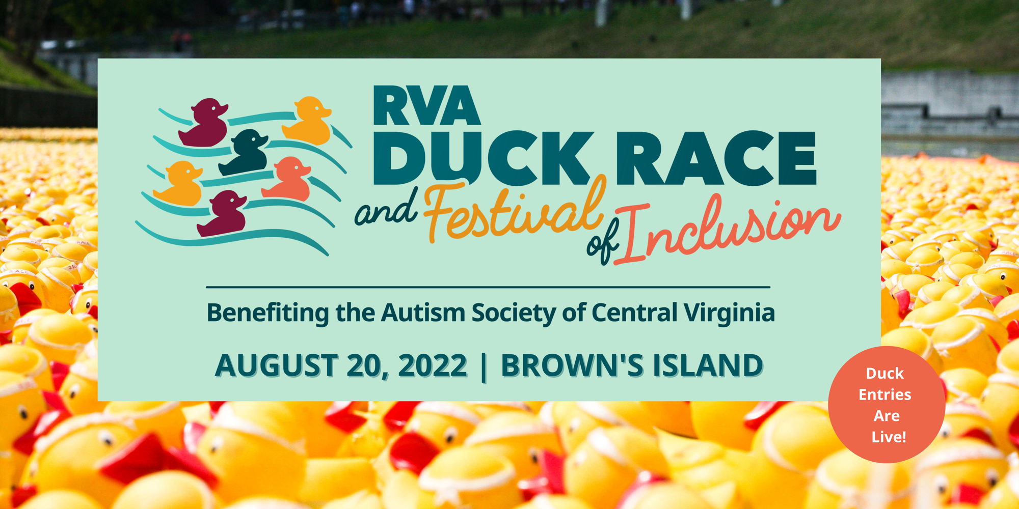 RVA Duck Race & Festival of Inclusion promotional image