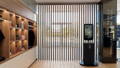 Retail display shelving with integrated LED strip lighting by Havit at DynamiQ Wellness Centre in Canberra ACT.