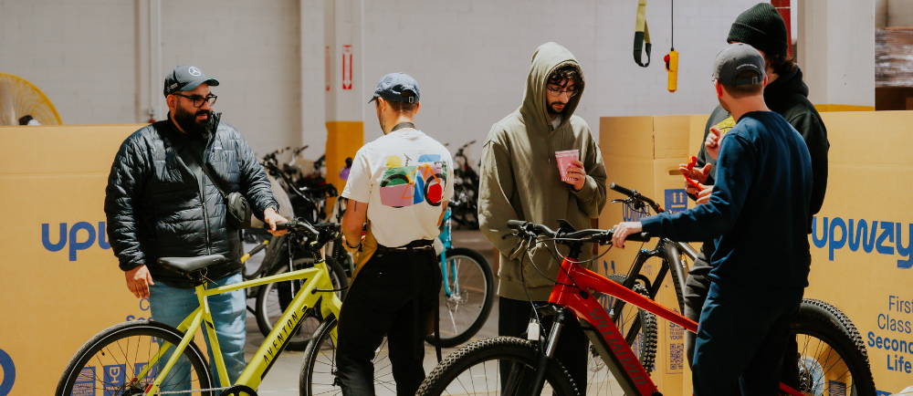 Upway New York City Garage Sale electric bike