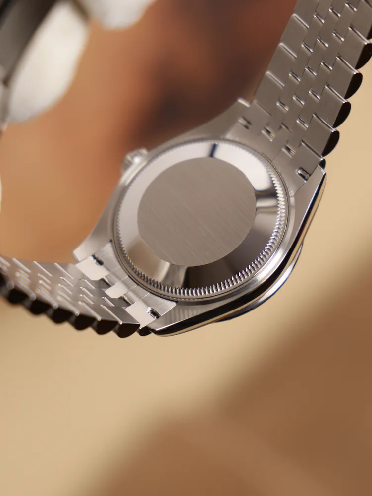Domed Diamond-Set Bezel Grey dial Full set 2026, image 6