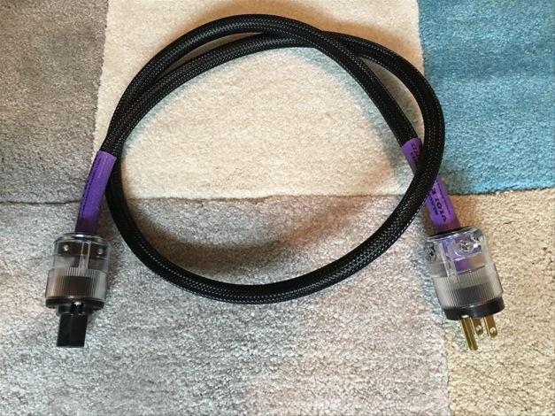 Blacksand Audio Violet Z1 MKII Power Cord 15 Amp - 4 Ft