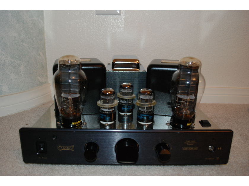 Cary 300B LX20 integrated Amp Black Stereophile Class A rated Option w/300B Western Electric