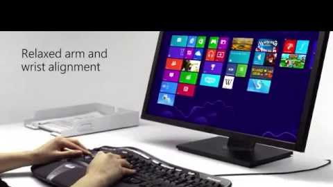 Microsoft Natural Ergonomic Keyboard 4000 Review Slant