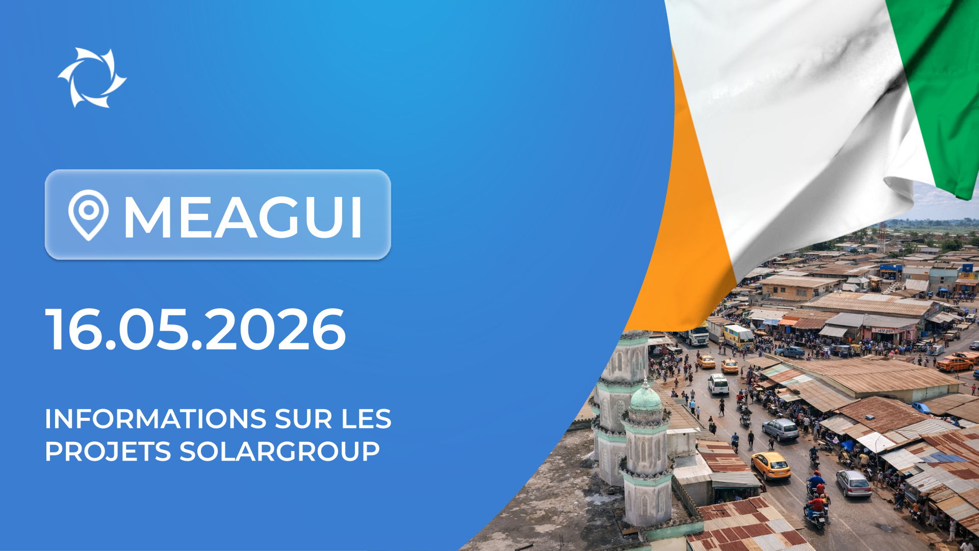 Informations sur les projets SOLARGROUP à Méagui (Côte d'Ivoire)