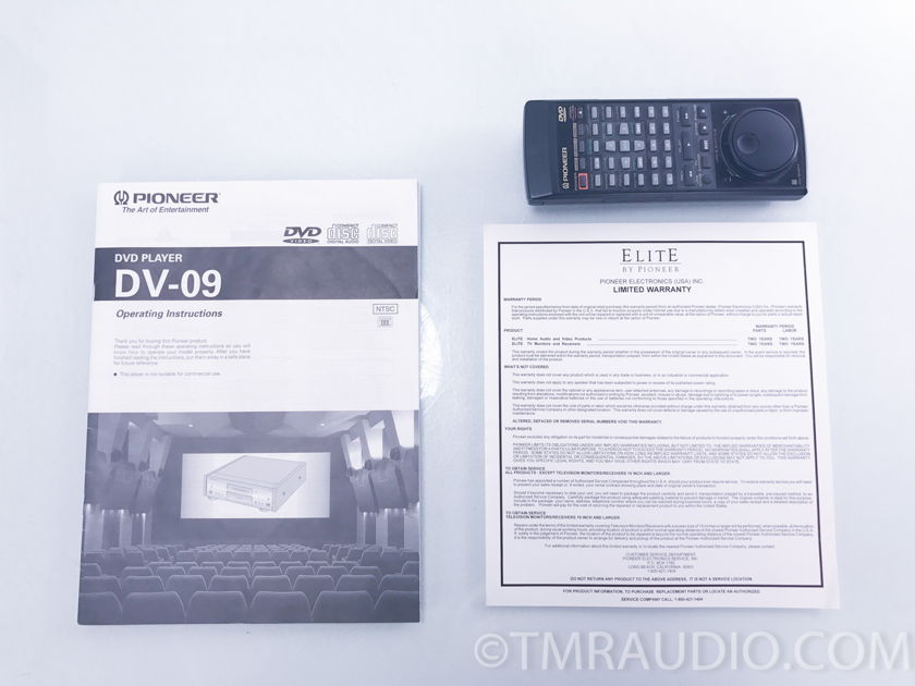 Pioneer  Elite DV-09 DVD Player (2814)