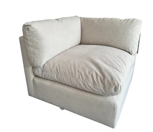 Fluffy Modular 5 Piece + Ottoman - Image 5