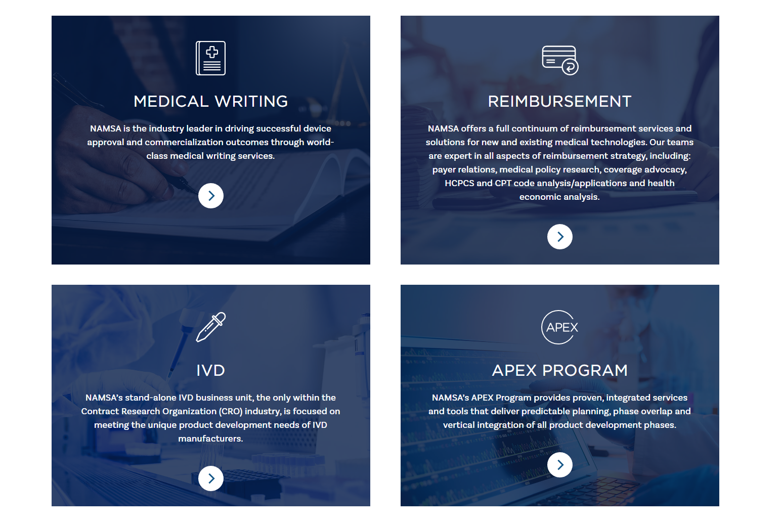 NAMSA product / service