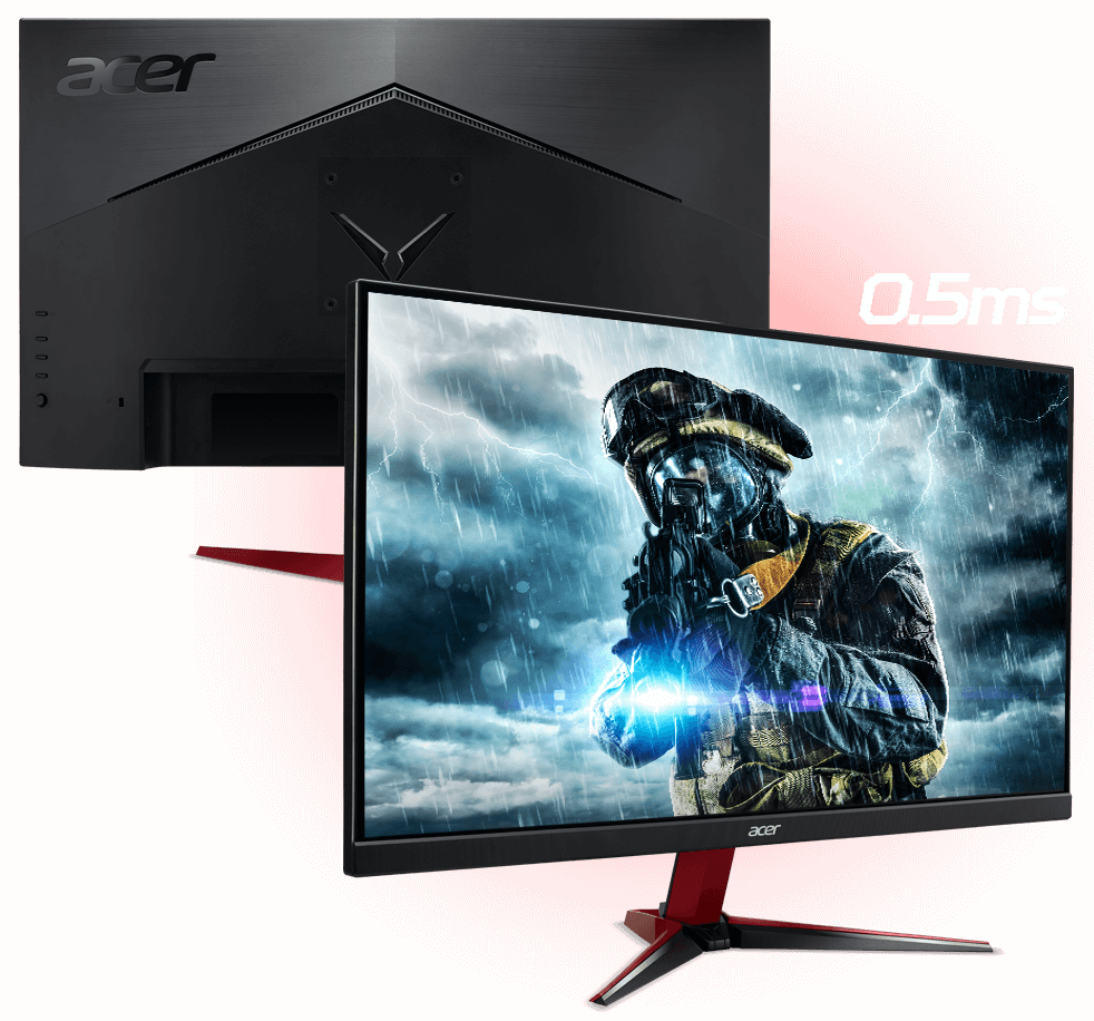 史上一番安い レンタル] Acer(エイサー) VG252QLVbmiipx 24.5インチ ディスプレイ・モニター本体