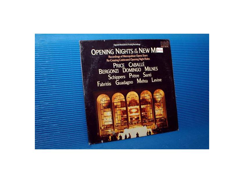 "OPENING NIGHTS AT THE NEW MET" -  - Various Performers -  RCA Red Seal 1983 Sealed