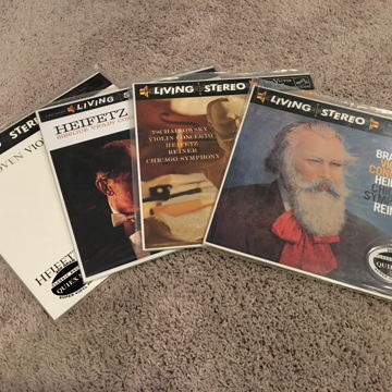 Four Heifetz Violin Concertos - Beethovan,