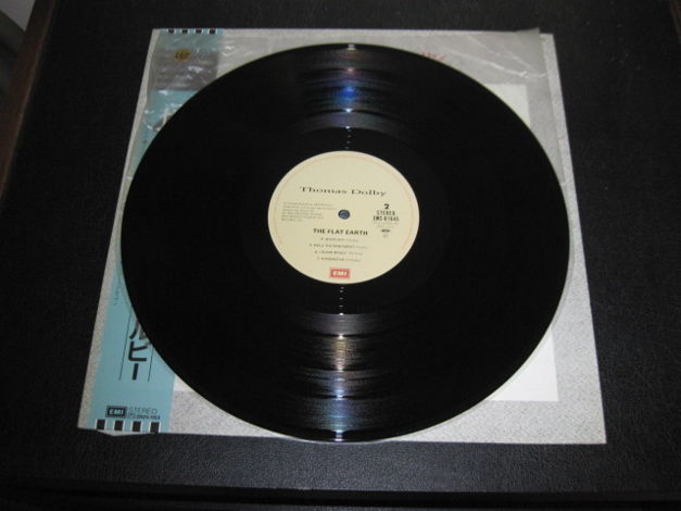 THOMAS DOLBY LP/Vinyl - "The Flat Earth" japanese import