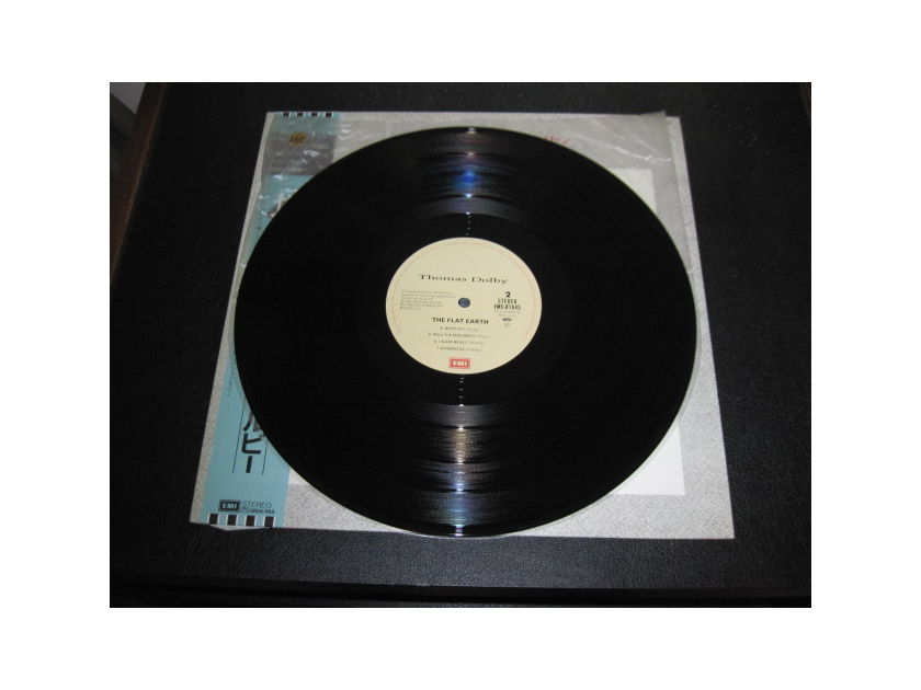 THOMAS DOLBY LP/Vinyl - "The Flat Earth" japanese import