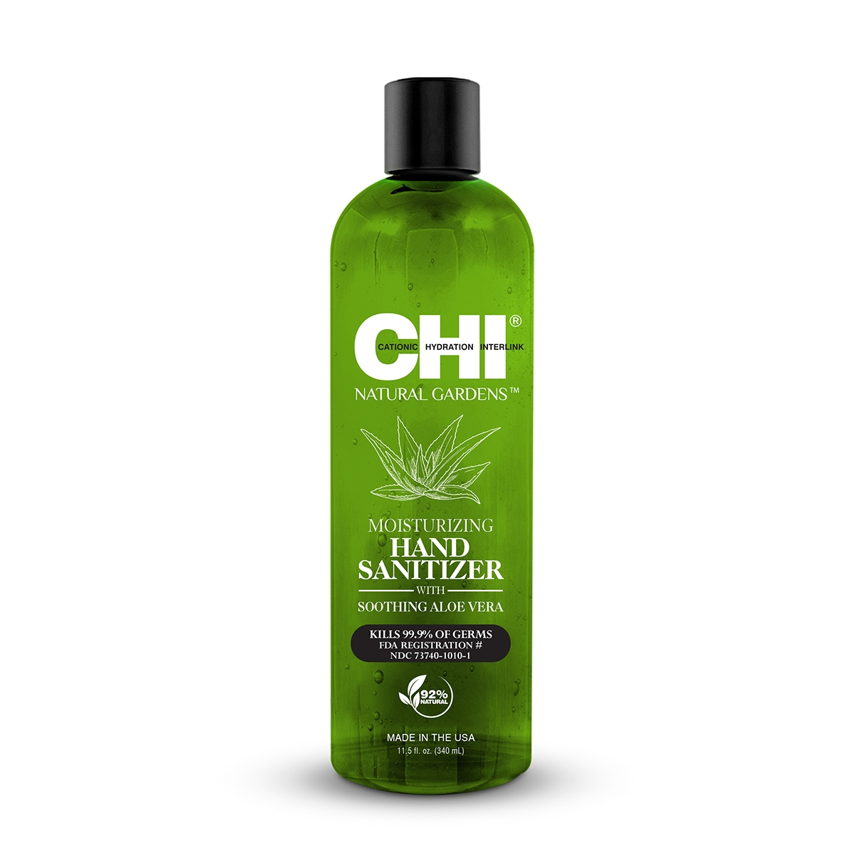 CHI Natural Gardens Moisturizing Hand Sanitizer Vs The Naked Bee Hand