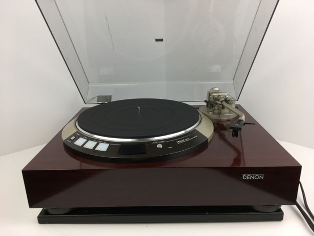 Denon DP-60L Turntable with New Grado Cartridge. Tested