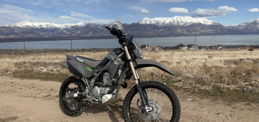 2025 KAWASAKI KLX300 motorcycle for rent near Saratoga Springs, UT