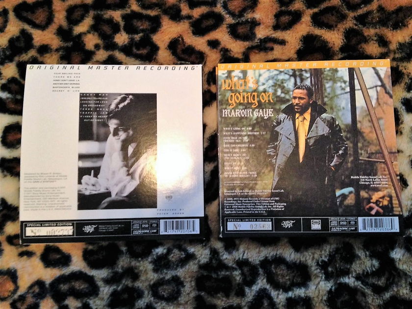 James Taylor and Marvin Gaye - JT and What's Going On Mobile Fidelity SACD Set