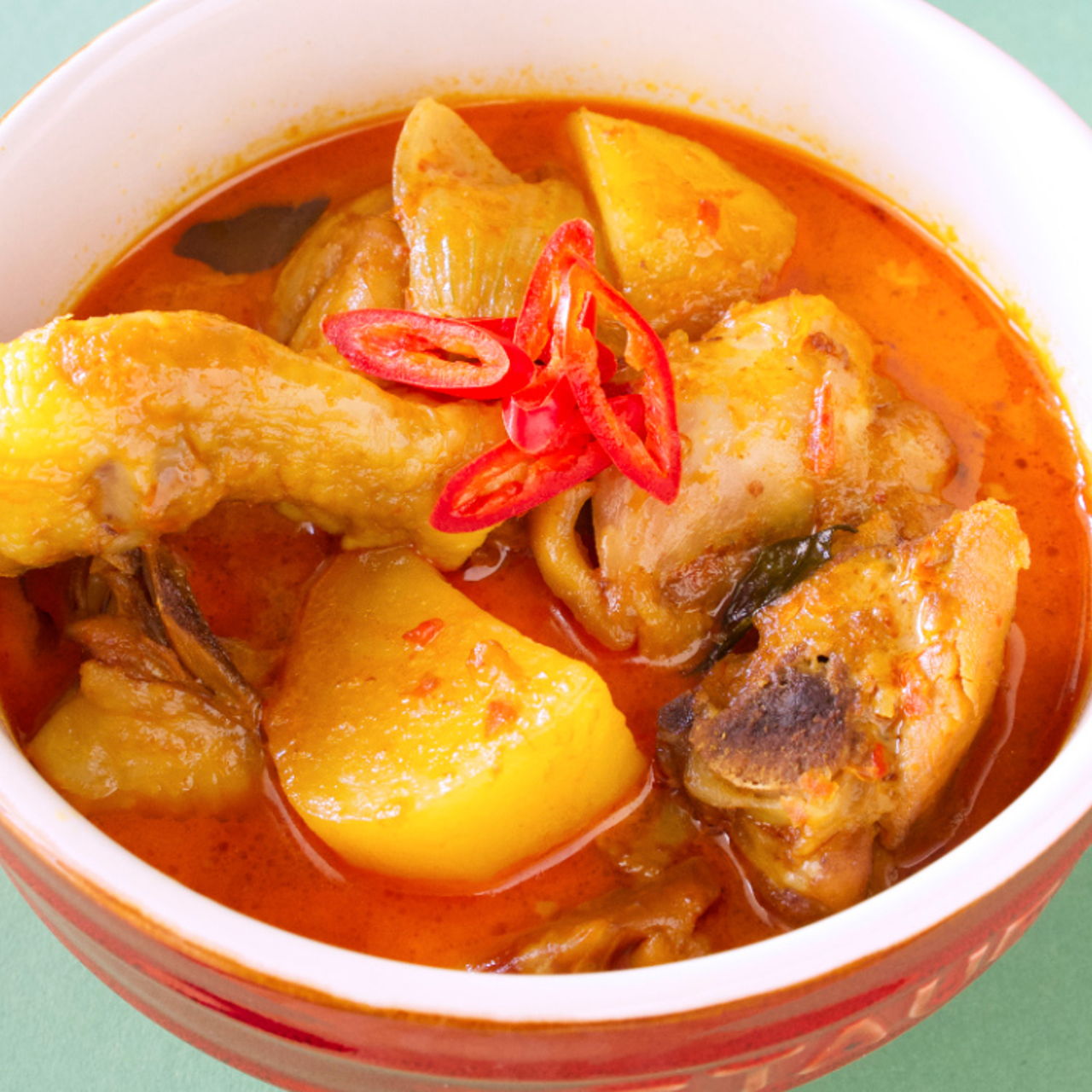 Malaysian yellow chicken curry sales