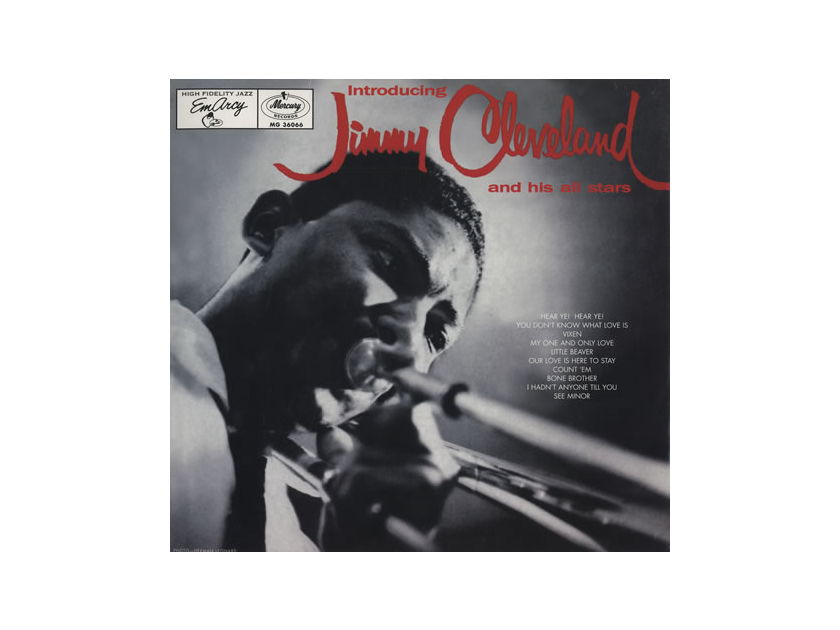 Jimmy Cleveland - Introducing Jimmy Cleveland and his Orchestra (Speakers Corner) OOP