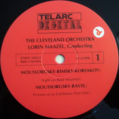 ★Audiophile★ Telarc / MAAZEL, - Moussorgsky Pictures at...
