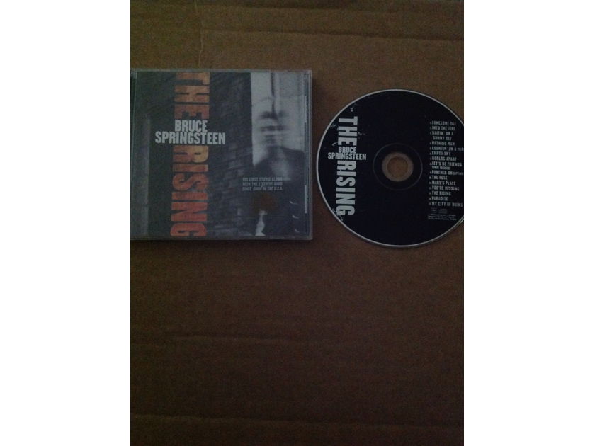 Bruce Springsteen  - The Rising Hyper Sticker Front Of Jewel Case