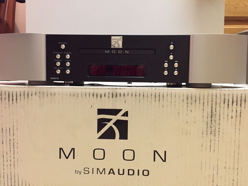 Simaudio Moon Neo 260D Transport Neutral, Beautiful Transport.  Only what you need!.