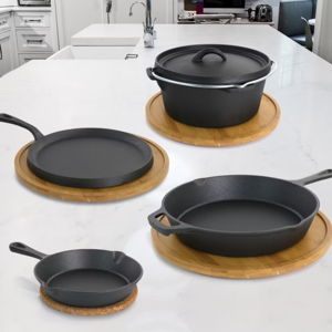Cast Iron Cookware Set