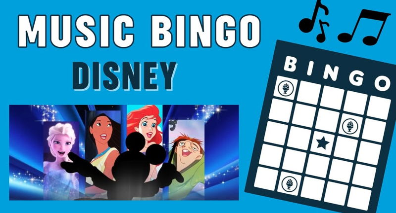 Disney Music Bingo at Craft Putt!