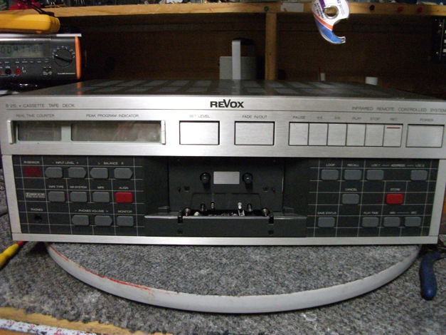 Revox B 215 Cassette Deck Upgraded 84 times to the max!...