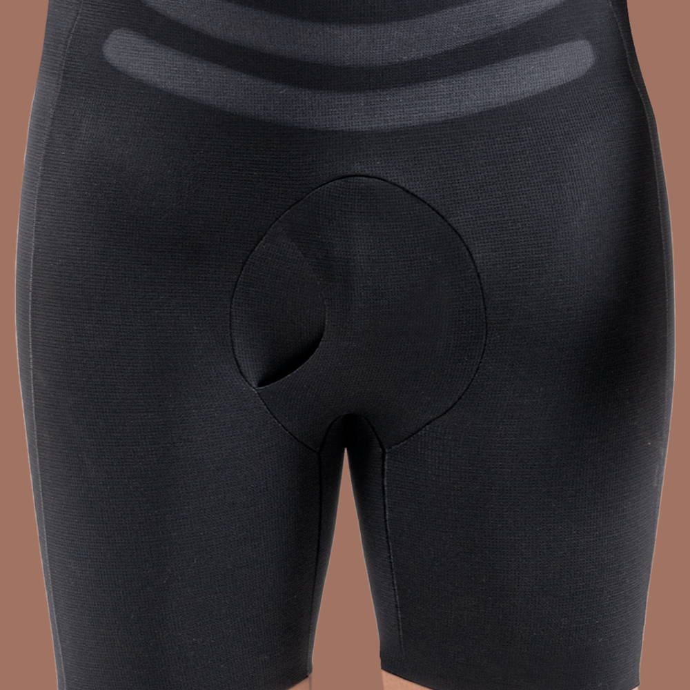 Learn With Experts Slim Fit Body Shaper for Men with open Crotch