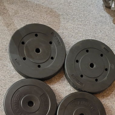 Hantelsgewichte 60 kg mit Hantelsstange 