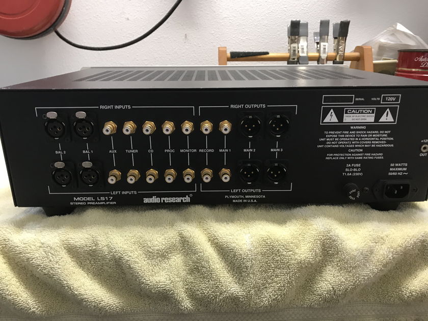 Audio Research LS-17 Silver Tube Preamp