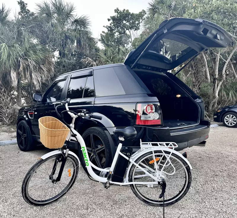 riding with ebike this easter