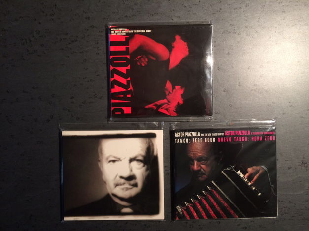 Astor Piazzolla - 3 CD's on American Clavé