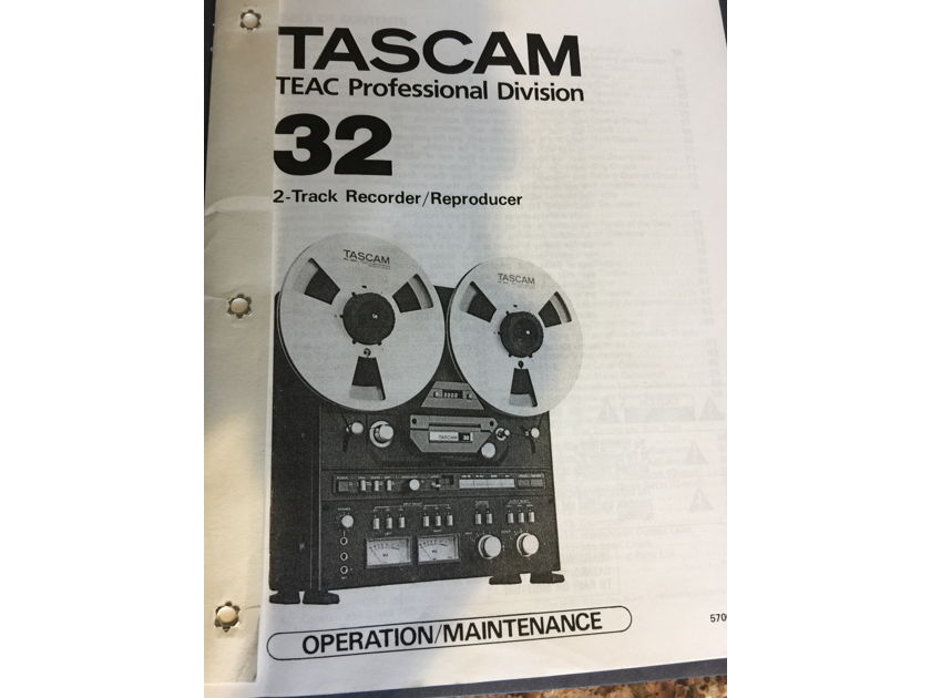 Tascam  Model 32  Reel to Reel Tape Player - NICE!