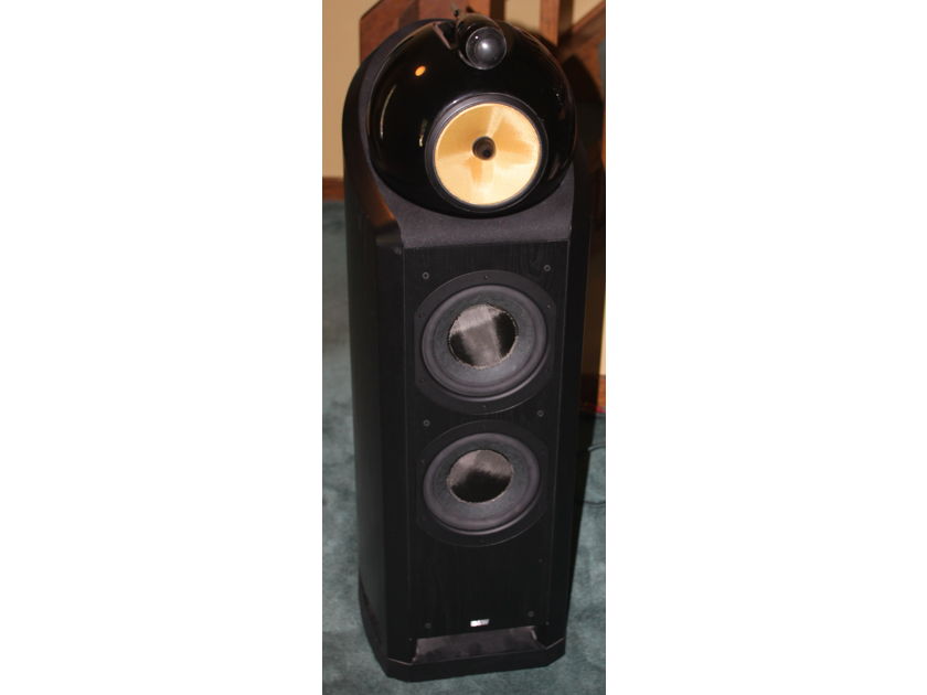 B&W Bowers & Wilkins Nautilus 802 N802 Black Ash - some cosmetics