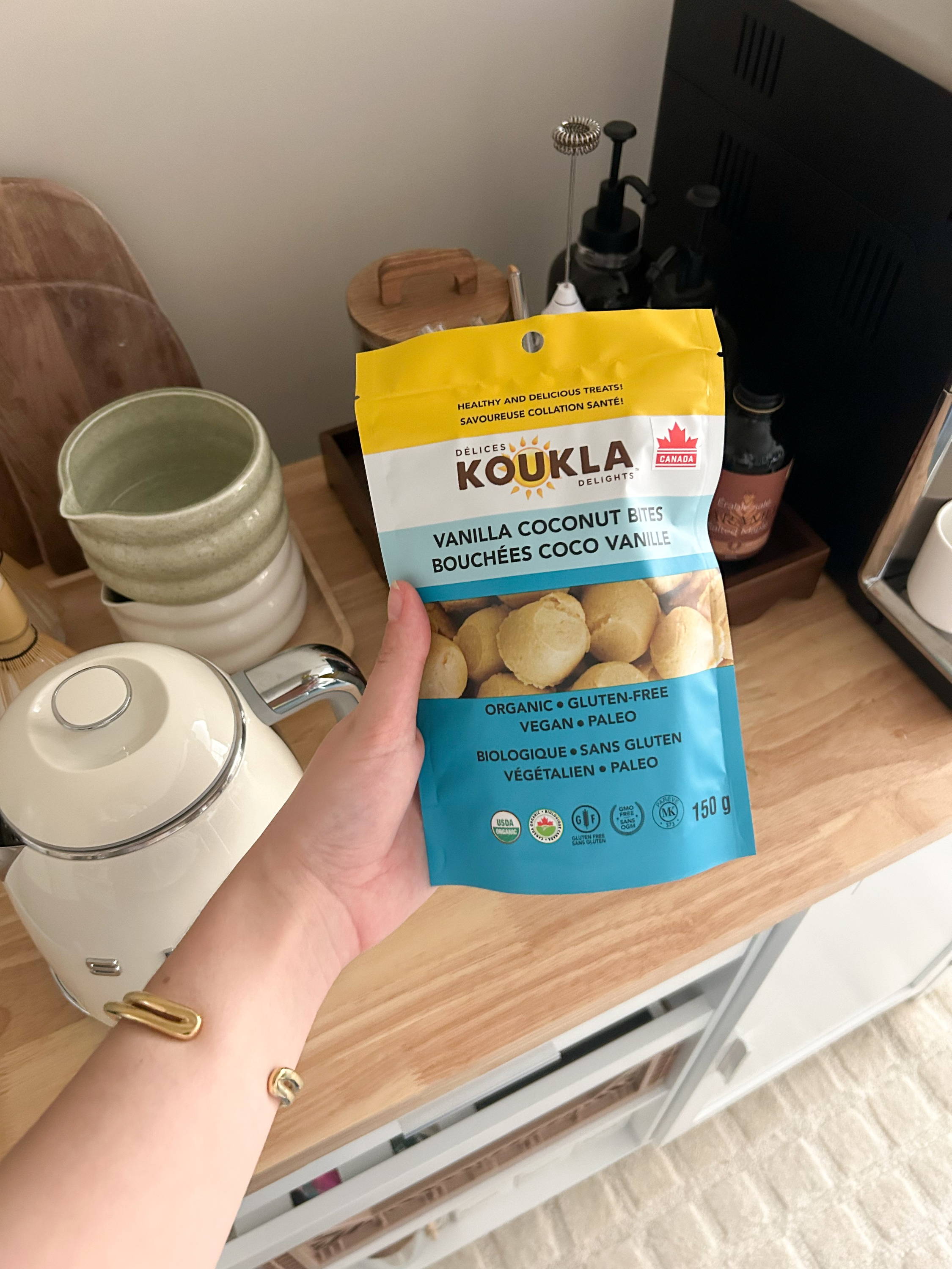 bouchées vanille coco
