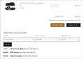 Shipping cost upfront