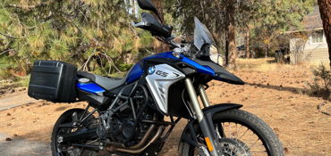 2016 BMW F 800 GS motorcycle for rent near Bend, OR