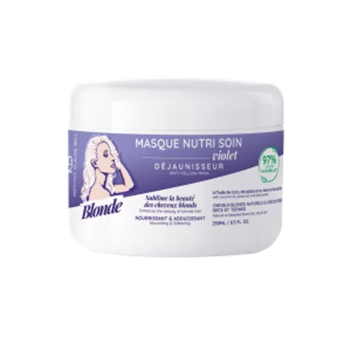 Blonde - Masque Nutri-soins Violet - 250 Ml