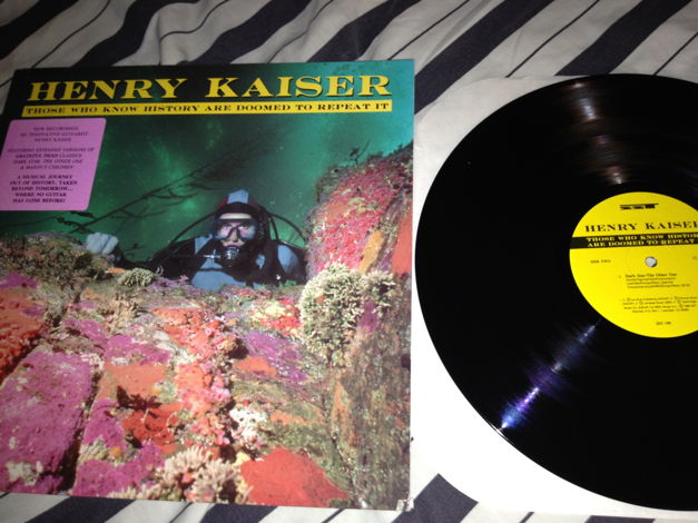 Henry Kaiser - Those Who Know History SST Records Vinyl...