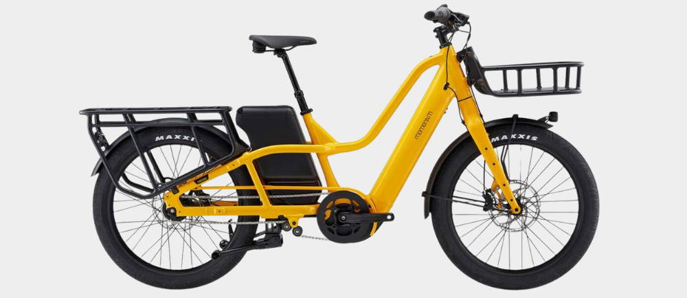 Urban Arrow cargo electric bike motor close up